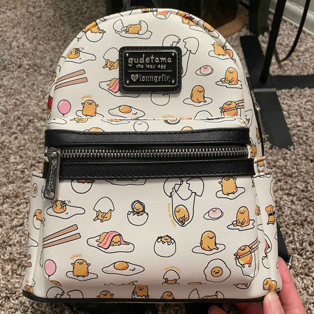 Gudetama Loungefly mini backpack